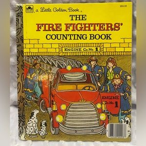 “The Fire Fighters’ Counting Book”, A Little Golden Book